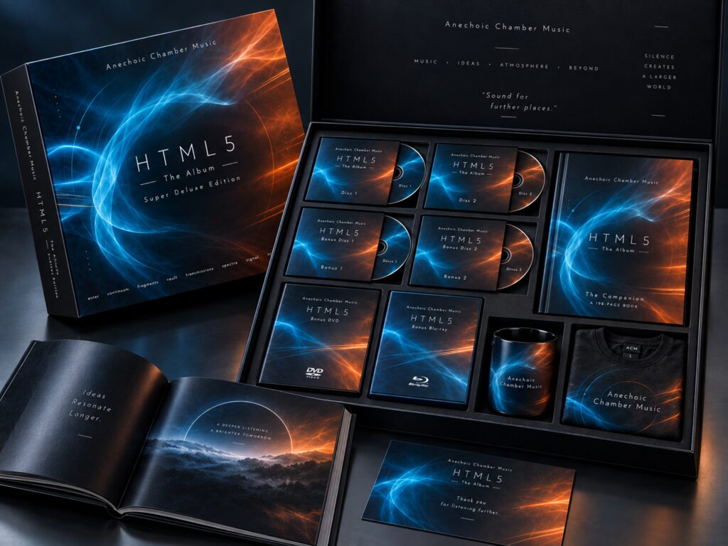 HTML5 – The Album (Loading Screen Symphonies & CSS-Compatible Soundscapes) (Super Deluxe Edition)